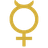 Mercury symbol